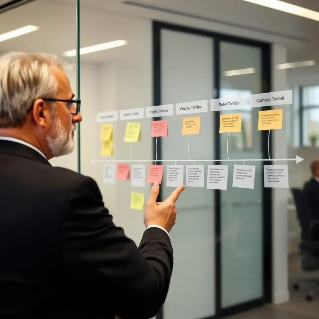 Consultant walking through the Bahrain formation roadmap